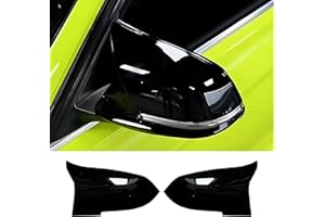 Hengjiayao 2 PCS Posteriori Auto Coperture Specchietti Retrovisori di Ricambio Specchietto Retrovisore per BMW F20 F22 F23 F30 F31 F32 F33 F36 F87 M2 X1 E84 (For 1er 2er 3er 4er)