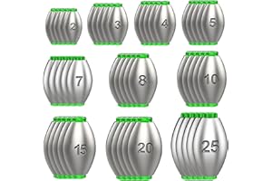 ATSGJLZN 50 Stück Dropshot Blei, Gngelblei Set,blei Angeln,Angel Blei Set mit Silikonstöpsel Angelzubehör, Angelgewichte für Outdoor-Sportarten Angeln(2/3/4/5/7/8/10/15/20/25g 10 Größen)