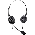 Voixtone USB Headset VT11 Brand, Noise Cancellation Mic, Inlune Mute Volume Control, Ideal for All Center, Office Calls, Online Classes, Conference Calling,Wired Type A USB