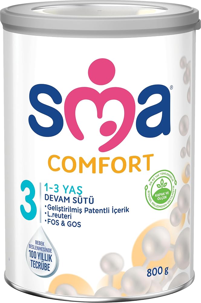 SMA Comfort 3 1-3 Yaş Devam Sütü 800 g