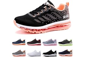 huysfika Womens Mens Trainers Gym Running Shoes Fashion Fitness Mesh Sneakers Casual Outdoor Walking Shoes, Size 3.5-10 UK