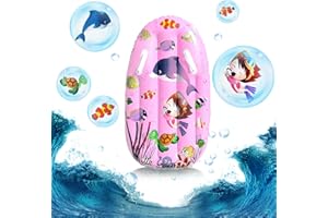 Tabla Surf Niños Playa, Hillylolly Bodyboard Inflable, Tabla Bodyboard Niño Asas, Tabla de Surf Flotante, Tabla de Surf Hinchable, 94 x 54 CM, Adecuado para Adultos y Niños Mayores de 6 Años