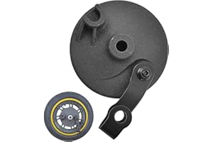 Gdraco Freno de tambor de rueda delantera para patinete Ninebot Max G30, pastillas de freno, montaje en monopatín