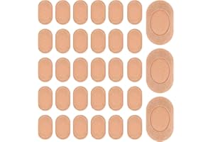 Tucnoeu 36 Stk Fußhornhautpflaster, Druckstellen Pflaster Füße, Fußballenkissen, Ballenpolster, Vorfußpolster, Hühneraugen Entferner, für Hammer Zehe Schmerzlinderung Schutz Zehenballen-Hellgelb