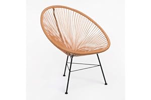 SKLUM Chaise de Jardin New Acapulco Brun Praliné