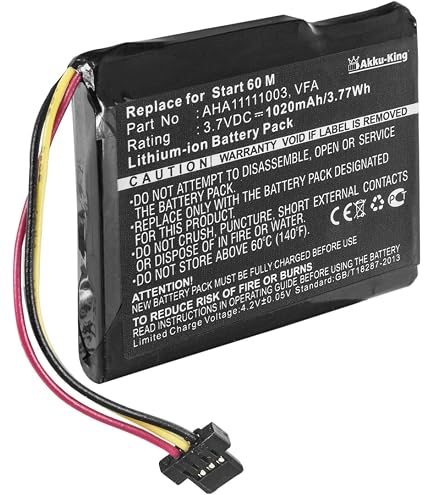 Batterie Vhbw Pour Typhoon MyGuide Navigator 6500 XL - 1300 MAh - Neuve