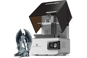 ANYCUBIC Photon P1 3D-skrivare Harts, Film för vågfrigöring, Hög precision med industriklass kulspindel, Designad för ultratjockflytande harts på 8000 CPS, Volym 223x126x230 mm