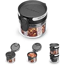 Macina Caffè E Semi Macinapepe Dreamfarm Ortwo - Macinino Ergonomico A 1 O 2 Mani Con 6 Livelli Di Macinatura Macina Spezie Dreamfarm