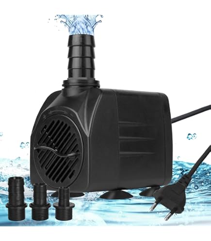 Flintronic Ini Popa Acqua, Soergibile Ultra-Silenzioso 5W 350L/H Popa Per Acquario Fontane