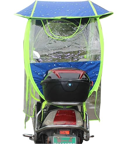 Copertura Parasole Per Moto - Ombrello Chiuso Pieghevole Impermeabile Per Scooter E Disabili | Universale E Pratico