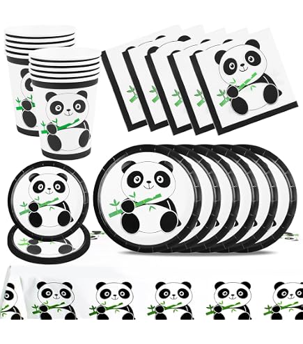 Geburtstag Deko Panda Geburtstag Deko Panda Geburts Produktbild-Vorschau 9
