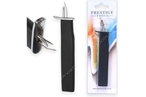 PTLPRESTIGEJEWELLERYTOOLS Prestige Herramienta de Anudado Cuentas Joyería Profesional Nudo Consistente Negro