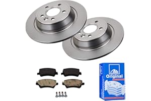 ATE BUNDLE ATE 2 Bremsscheiben Ø302 Voll + Bremsbeläge für Ford Galaxy WA6 S-Max WA6