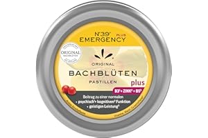‎LEMON PHARMA Original Bachblüten Nr. 39 Emergency Plus Pastillen Kirschpflaume von Lemon Pharma, Vegan und Zuckerfrei