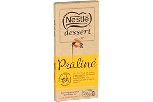 Nestlé Dessert - Chocolat Au Lait Praliné - Tablette de 170g