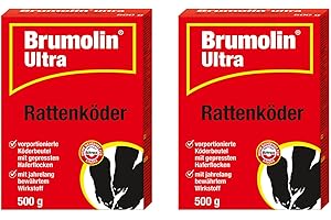 Brumolin Ultra Rattenköder 2 x 500g