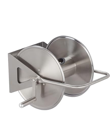 GARDENA Avvolgitubo da parete automatico RollUp XL (bianco): tubo 35 m incluso (18632-20