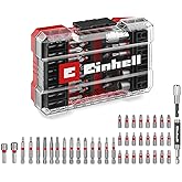 Original Einhell M-CASE 42-tlg. Bit-Set (25-mm-Bits, 50-mm-Bits, Magnethalter, Steckschlüssel, Schnellwechselbithalter inkl. 