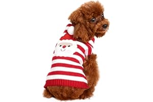 INSPUTOL Pull de Noël pour Chien, vêtement Chaud en Maille pour Chiens et Chats Moyens et Grands (Taille L, 1 pièce)
