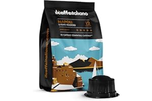 FRHOME - Caffitaly 6,8 x 100 Càpsulas compatibles - Il Caffè Italiano - Mezcla Napoli Intensidad 12