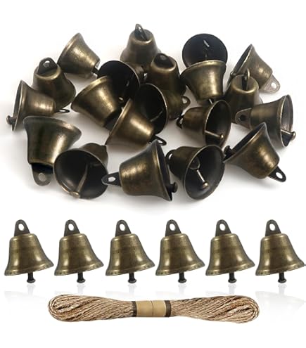 50 stuks kleine belletjes om te knutselen, doe-het-zelf klokken, mini
