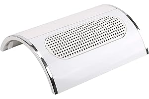 Shoze Portable Nail Vacuum - 3-Fan Dust Collector with 2 Bags, Suction Cleaner for Manicure Tools