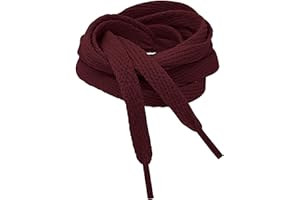 Kilter Flat Shoelaces 8mm Wide Trainers, Boots, Hi-Tops, Shoes, Football, Rugby, Gym, Running, Fashion