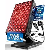 DreamTape&reg; Infrared Red Light Panel 660nm 850nm - Professional LED Light Therapy with 72 LEDs - Red Light Therapy Panel for M