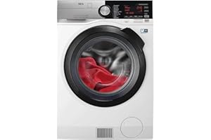 AEG Waschmaschine, ProSteam – Auffrischfunktion, 9,0 kg, Leise, Mengenautomatik, Nachlegefunktion, Kindersicherung, Wasserstopp, 1600 U/min, LR7A70690