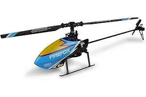 Amewi 25313 AFX4 XP - Helicóptero teledirigido (4 Canales, 6 G, RTF, 2,4 GHz, Incluye Arranque automático, Combi Azul)