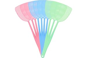 AUAURAINTT Tapette à Mouche, 10 Pièces Tapetteà Mouches, Anti-moustiques, pour Mouches, Moustiques et Insectes Contre Les Insectes, Les Mouches, Couleurs Assorties