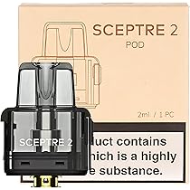 INNOKIN Sceptre 2 Replacement Pod for Innokin Sceptre 2 Pod Kit [0.6ohm] No  Nicotine (Sceptre 2 Pod): Amazon.co.uk: Electronics & Photo