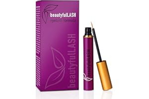NUTRACOSMETIC Beautyfullash Fórmula para Pestañas - Serum sin Aditivos Innecesarios, Serum para Pestañas Largas en Sólo 6-8 Semanas I Serum para el Crecimiento de Pestañas I Crece Pestañas I Made in Germany I 3ml
