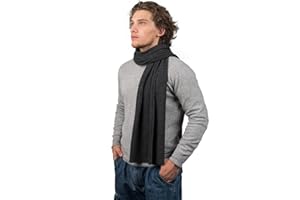 DALLE PIANE CASHMERE - Sciarpa 100% cashmere - Made in Italy - Uomo/Donna