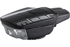 Moon Light the Way You Ride On Mizar 40 Lumens IPX4 Rechargeable Handlebar Mounted Front Cycle Light, Built-in Battery, Max Runtime 70 Hours.
