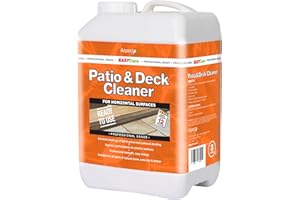 AZPECTS EASYCare - 3L Patio & Deck Cleaner. Acid-Free Cleaner For Outdoor Surface Cleaner Including Patio, Path, Driveway, Decking, Concrete And More. Fast Acting And Easy To Use Strong Patio Cleaner