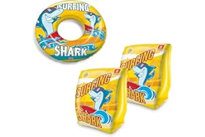 ICE TOYS Ensemble brassards et bouée pour enfants, mer, été, piscine