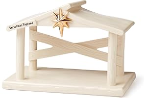 Lenox with Star Peanuts The Christmas Pageant Creche mit Stern, Porzellan, Mehrfarbig, 5.91