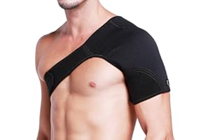 HUEGLO Schulterstütze Klammer Für Männer Frauen | Rotatorenmanschette Unterstützen Kompatibel |Links|Mittel