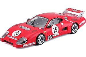 Bburago Ferrari LaFerrari: modellino auto in scala 1:43, Ferrari Signature Edition, custodia rigida, 10 cm, rosso (18-36902), colori assortiti