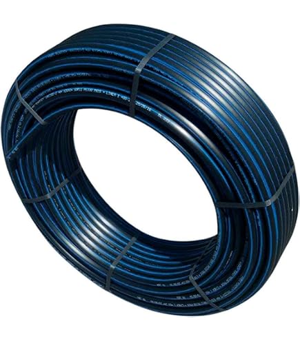 Tubo In Polietilene Alta Densit&agrave; PE100 PN10 Per Acqua Potabile - 100 Metri, 50 Mm