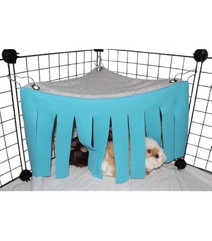 Tenda Per Criceti E Piccoli Animali - Nido Morbido Per Cavie, Cincillà E Conigli - Foto 8