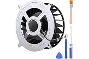 LPLUZIYYDS Internal Cooling Fan for PS5, 23 Blades Silence cooler Fan Replacement for PlayStation 5 with Opening Tool