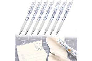 NPQ 7 Pcs Telescopic Paper Cutting Pen Reuse Craft Pen for Paper Craft and Stencil Making Including Decoupage Illustration Design Pattern Wood Paper Sculpture DIY Drawing Scrapbooking