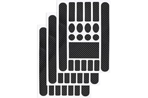 CULEB 3 Piezas Pegatina Protector de Cadena Bicicleta,Película Protectora de Cuadro Bicicleta, Pegatinas Carbono Protección de Cuadro Bicicleta,Pegatinas de Película Protectora Bicicleta