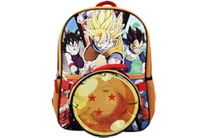 BIOWORLD Dragon Ball Z Sublimierter Rucksack und Lunchtasche