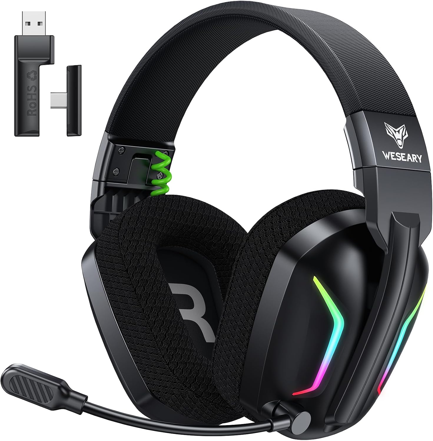 Preis-Leistungs-Analyse : WESEARY Gaming Headset Wireless mit Mikrofon