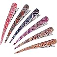 besbomig 6PCS Duckbill Hair Clips Classic Hair Grip Hairpin with Duck Teeth - Non-slip Hairdressing Styling Hairpin for Women Girls Hair Salon
