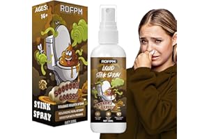ROFPM Spray Scoreggia Puzzolente, Spray Scherzo Puzza, Puzzolenti Scherzo Scoreggia, Spray per Scoregge Liquido, Ingredienti Sicuri Spray Puzzolente Halloween Party Spray Liquido Prank Party for Adult