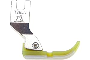 vhbw piedino per cerniere T36LN, sinistro compatibile con Juki TL- 98QE, TL-98P macchina da cucire industriale
